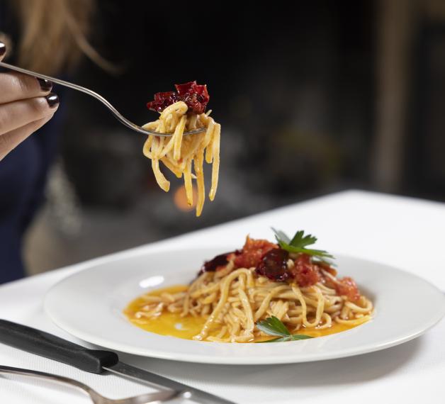 La pasta alla chitarra