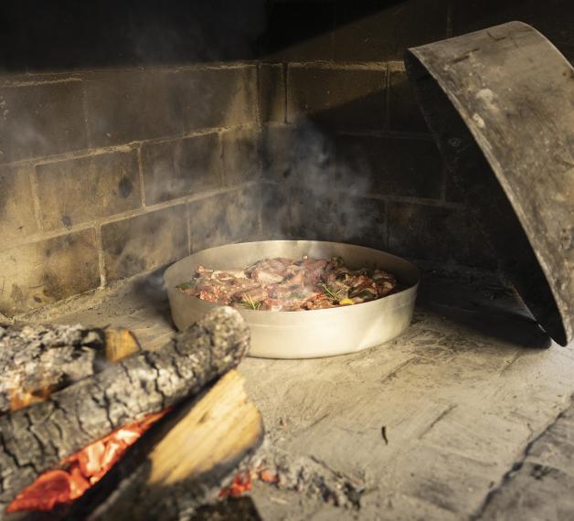 Cucina sotto il coppo