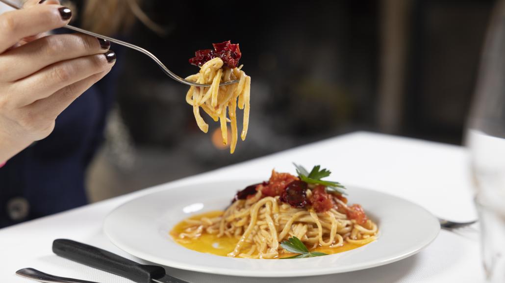 La pasta alla chitarra