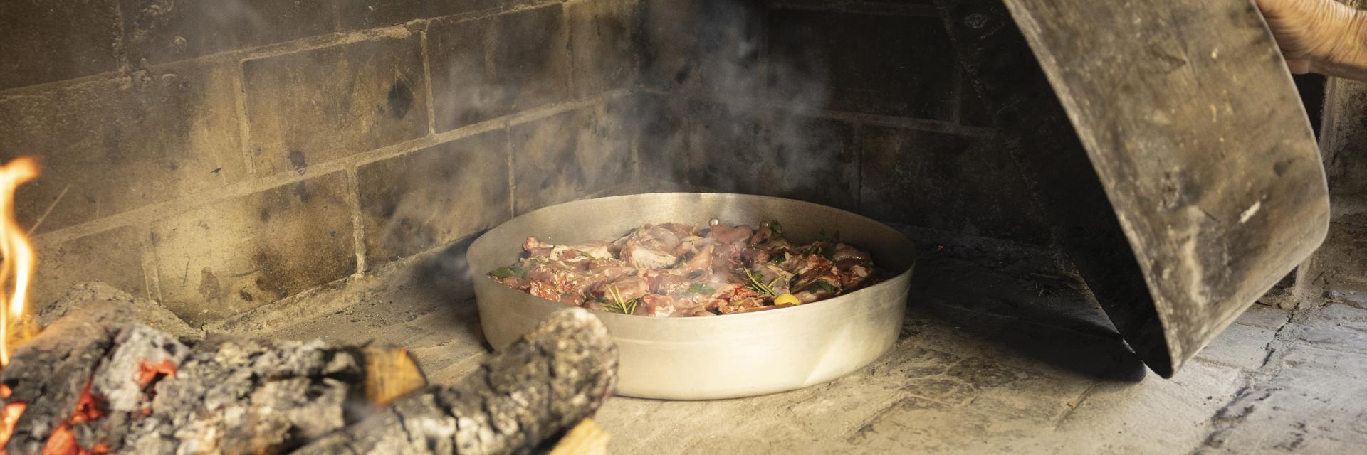 Cucina sotto il coppo